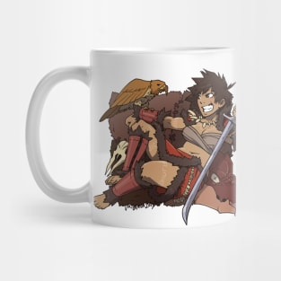 Barbarian Girl Mug